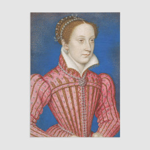 Papier Mousseline Francois Clouet - Mary, Reine des Écossais