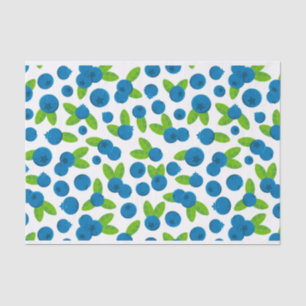 Papier Mousseline Fresh Blueberry