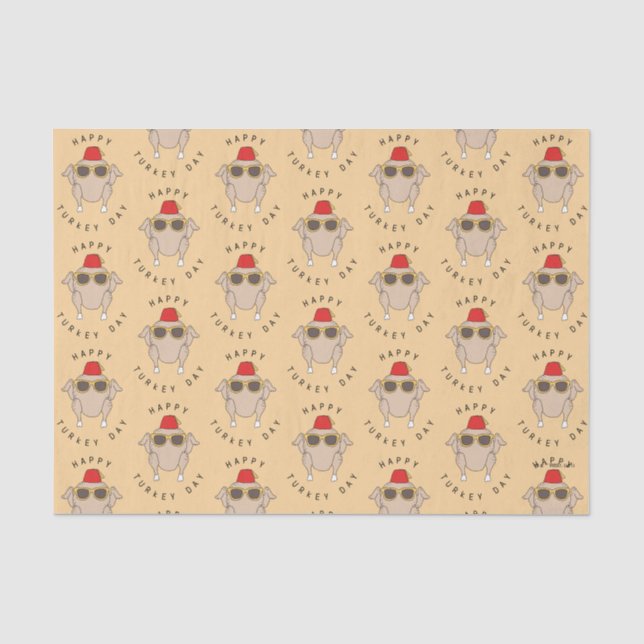 Papier Mousseline FRIENDS™ | Bonne fête de la Turquie (Recto)