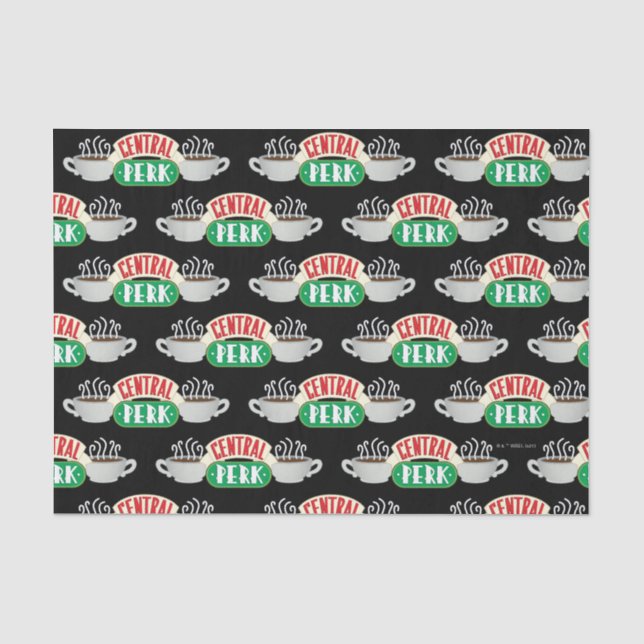 Papier Mousseline FRIENDS™ | Logo Central Perk (Recto)
