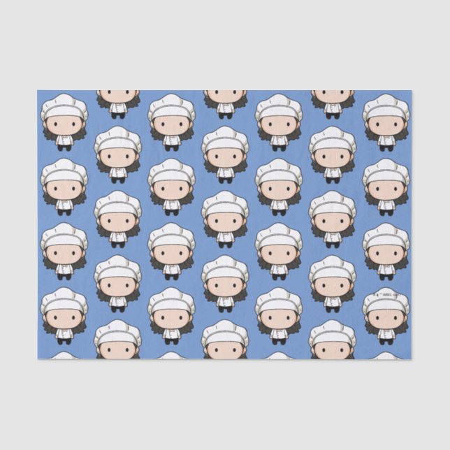 Papier Mousseline FRIENDS™ | Monica Chibi (Recto)