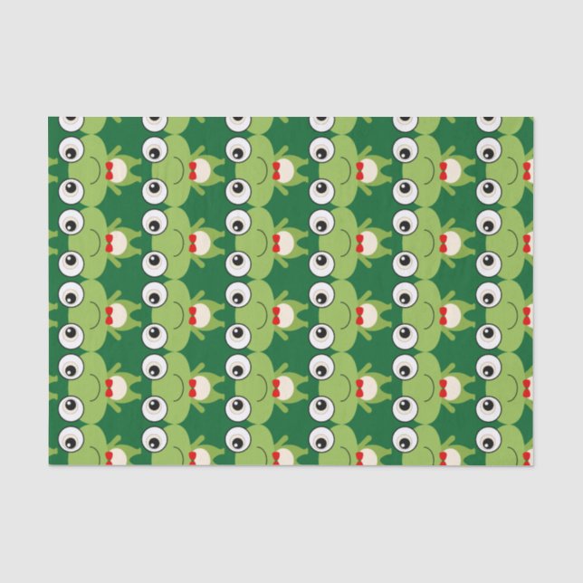 Papier Mousseline Froggy mignon (Recto)
