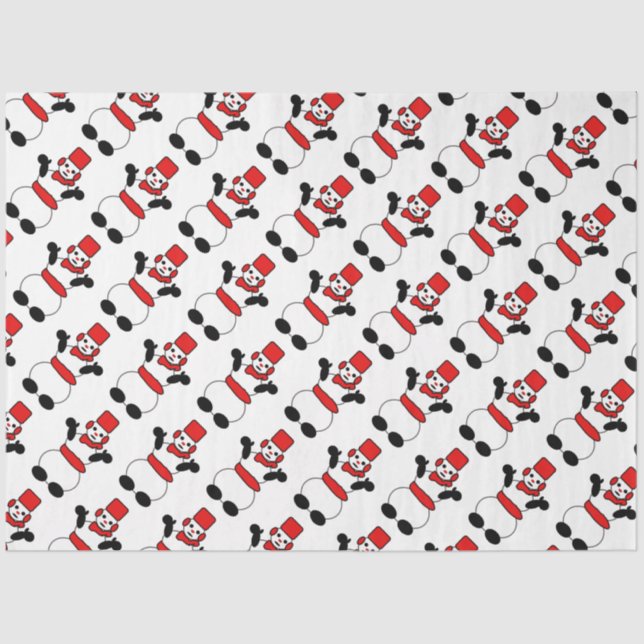 PAPIER MOUSSELINE FROSTY DA SNOWMAN (Recto)