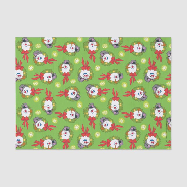Papier Mousseline Frosty the Snowman™ | Crème Frosty Holiday (Recto)