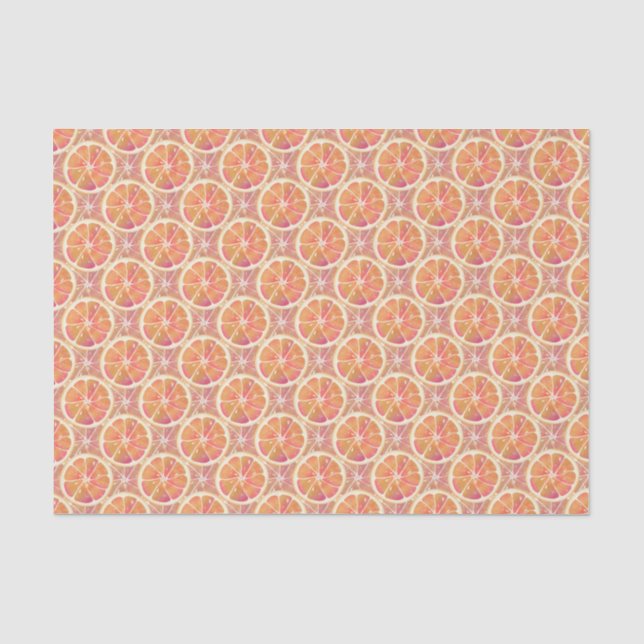 Papier Mousseline Fruit d'agrumes de pamplemousse (Recto)