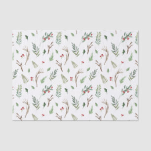 Papier Mousseline Fruit simple Pinecone de la forêt Noël