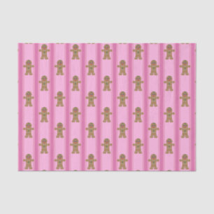 Papier Mousseline Fun et fantaisie Pain d'épices rose Homme