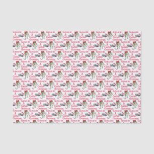 Papier Mousseline Funky Christmas Fishing ♫ Catfish Christmas