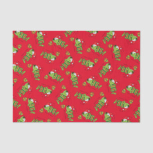 Papier Mousseline Funky Fishing Christmas Bass Fish Cute Cartoon