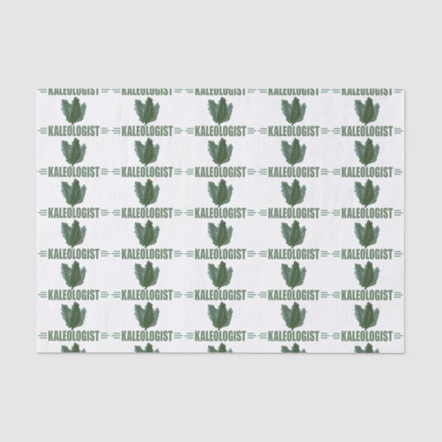 Papier Mousseline Funny Kale (Recto)