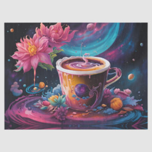 Papier Mousseline Galaxy Garden Coffee Art