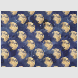 Papier Mousseline Galaxy Moon Series Design 10