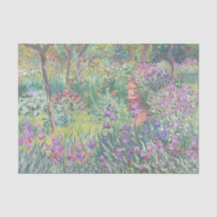 Papier Mousseline Garden à Giverny by Claude Monet