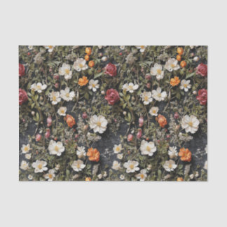 Papier Mousseline Garden Noir