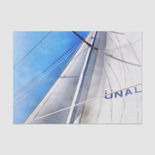 Papier Mousseline Gardez Le Vent Dans Vos Voiles Art Acrylique