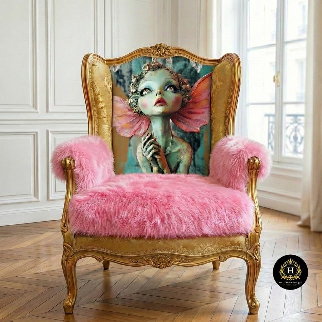 Papier Mousseline Gargouille Gothique Whimsical Fairy Decoupage (Créateur téléchargé)