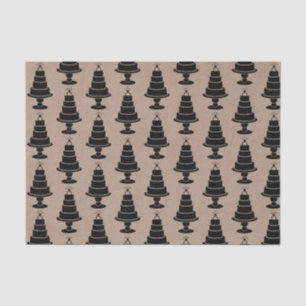 Papier Mousseline Gâteau de Mariage