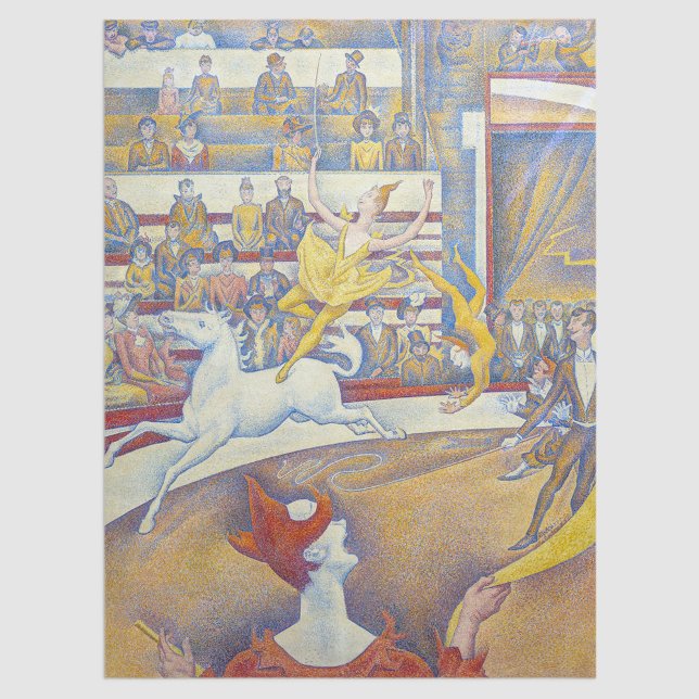Papier Mousseline Georges Seurat - Le Cirque (Créateur téléchargé)