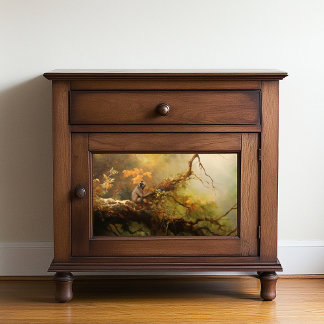 Papier Mousseline Gibbon Monkey Dans La Découpage De La Jungle