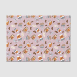 Papier Mousseline Gilmore Girls   Luke's Diner Coffee Motif