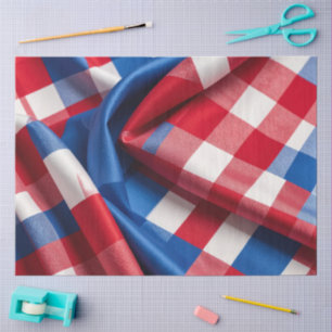 Papier Mousseline Gingham et Gloire