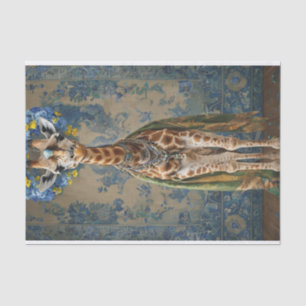 Papier Mousseline Giraffe royale