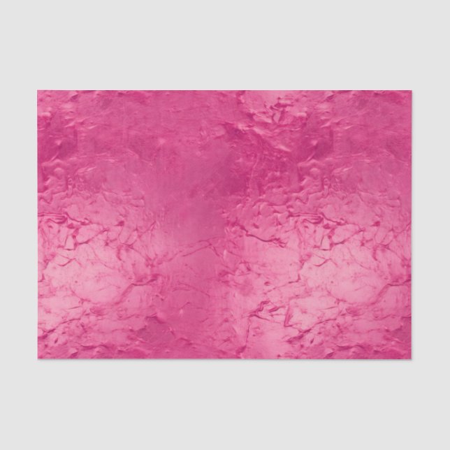 Papier Mousseline Girly Glam Chic Anniversaire Rose (Recto)