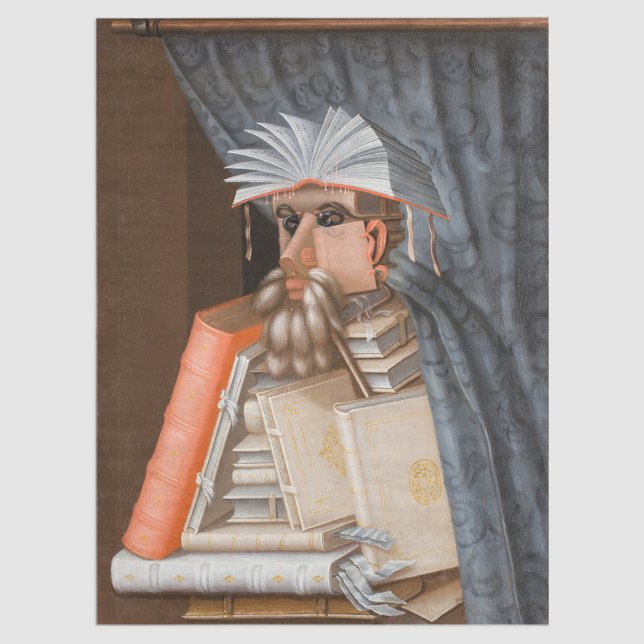 Papier Mousseline Giuseppe Arcimboldo - Le Bibliothécaire (Créateur téléchargé)