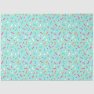 Papier Mousseline Glaçage à la menthe et pépites pour donuts