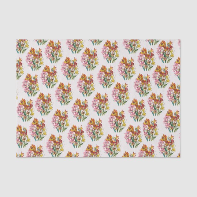 Papier Mousseline Gladioli (Recto)