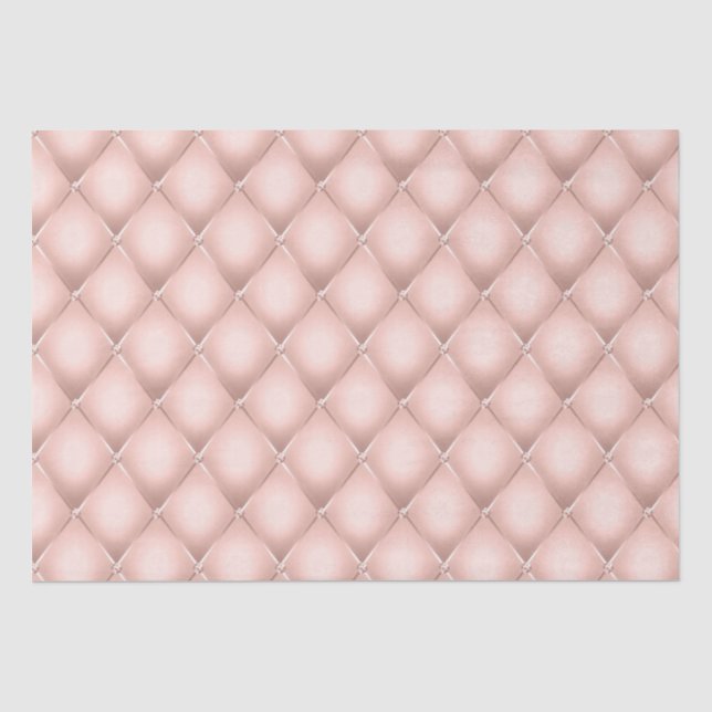 Papier Mousseline Glam Girl Blush Rose Sparkle Tufts (Recto)