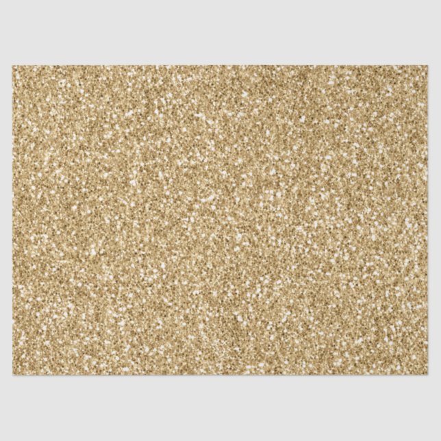 Papier Mousseline Glam Gold Glitzy Parties scintillant   (Recto)