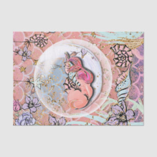 Papier Mousseline Glam Mermaid Girls Baby shower fête d'anniversaire