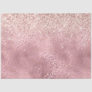 Papier Mousseline Glam Pink Glitzy Parties scintillant Empreinte de 