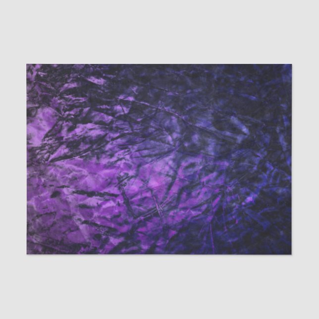 Papier Mousseline Glam violet Abstrait Motif fête d'anniversaire (Recto)