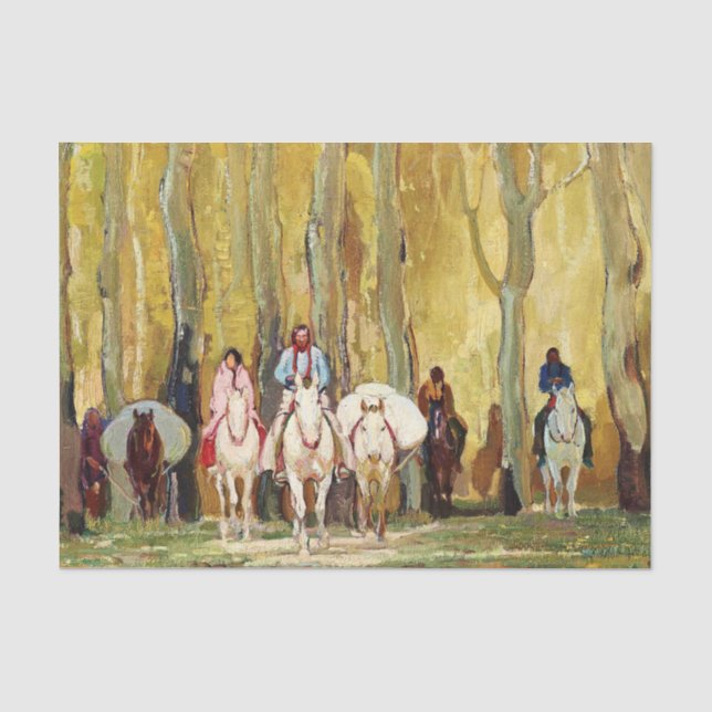 Papier Mousseline "Glorietta" de W Herbert Dunton (Recto)
