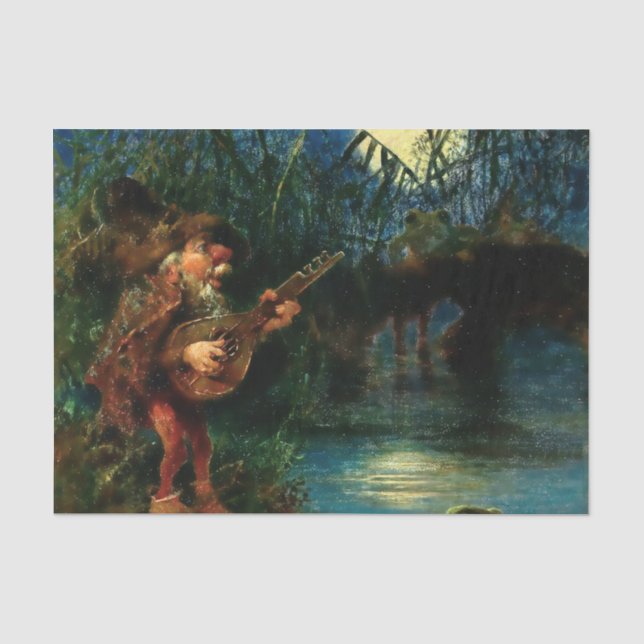 Papier Mousseline "Gnome Serenade" de Heinrich Schlitt (Recto)