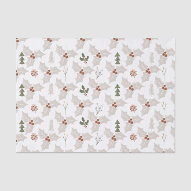 Papier Mousseline Gnomes des bois (Recto)