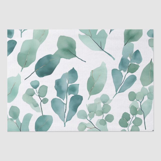 Papier Mousseline Gobelet d'eucalyte (Recto)