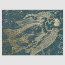 Gold Galaxy Star Map Series Design 11