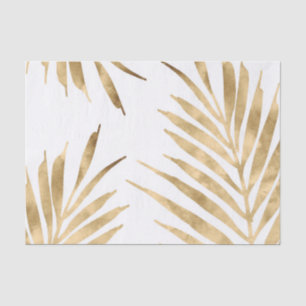 Papier Mousseline Gold Palm