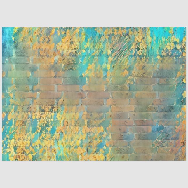 Papier Mousseline Gold Sunny Morning Art Collection (Recto)
