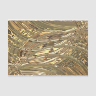 Papier Mousseline Golden Crinkle Motif à huile + votre idée