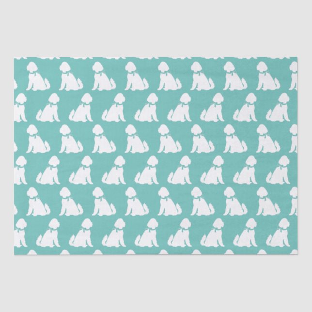 Papier Mousseline Goldendoodle Chien Chien Puppy Labradoodle (Recto)