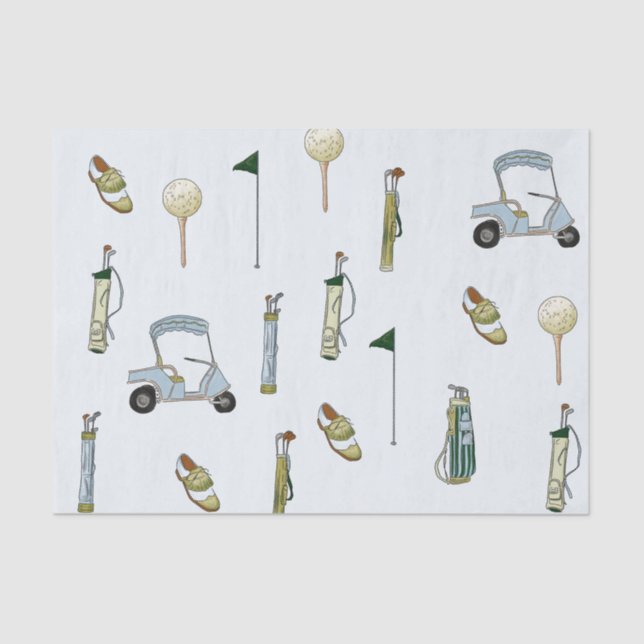 Papier Mousseline Golf (Recto)