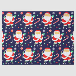 Papier Mousseline Golf Christmas Holiday Gift