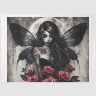 Papier Mousseline Goth Fairy