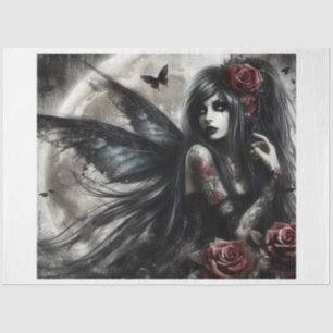 Papier Mousseline Goth Fairy