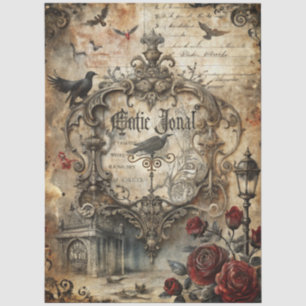 Papier Mousseline Gothic Junk Journal Series Design 16