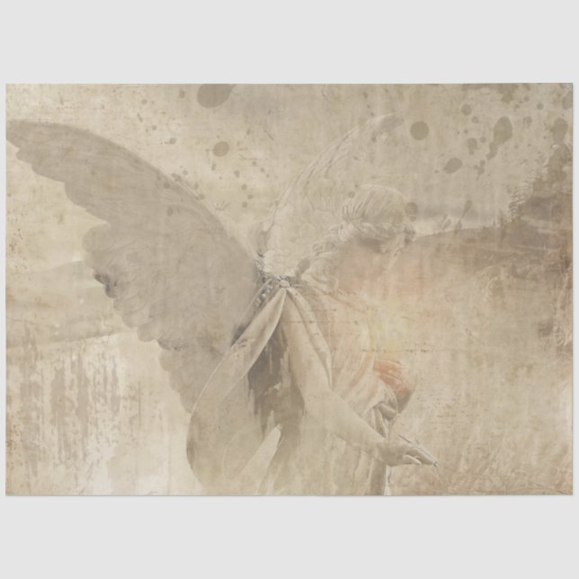 Papier Mousseline Gothique Angel Series Design 10 (Recto)
